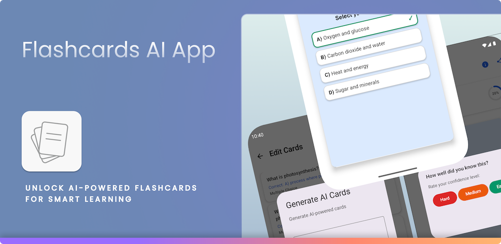 Flashcards AI Main Interface